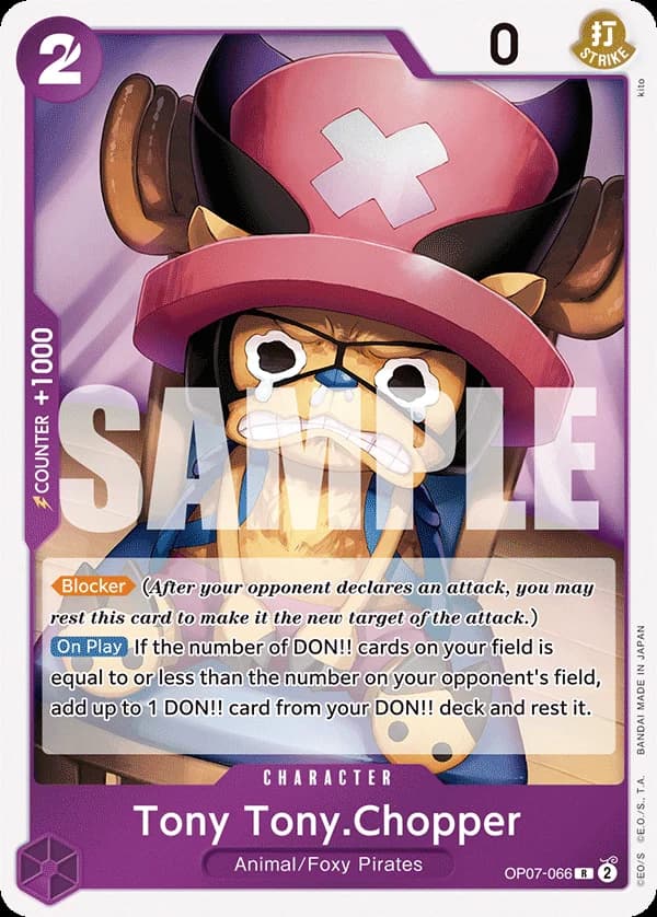 Tony Tony.Chopper (CS 25-26 Finalist Card Set 1)