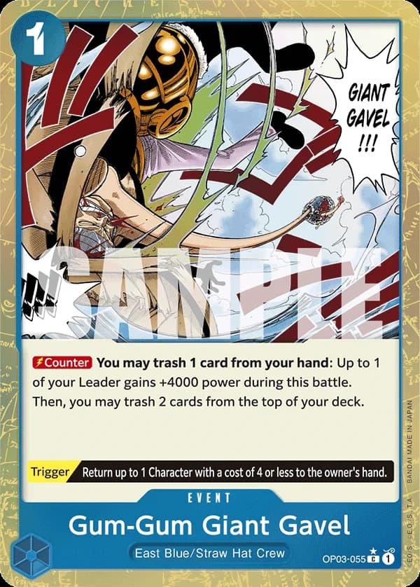 Gum-Gum Giant Gavel (Jolly Roger Foil)