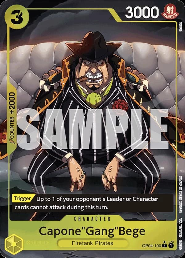 Capone"Gang"Bege (OP04-100) (Alternate Art)