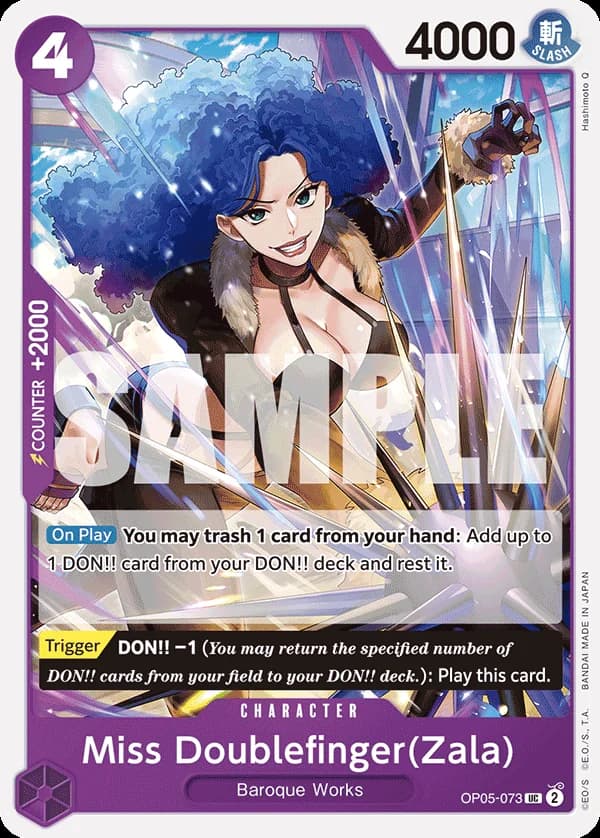Miss Doublefinger(Zala) (Judge Pack Vol. 3)