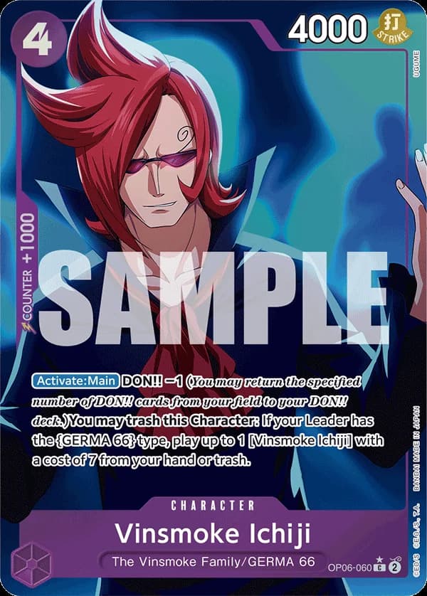 Vinsmoke Ichiji (OP06-060) (Jolly Roger Foil)