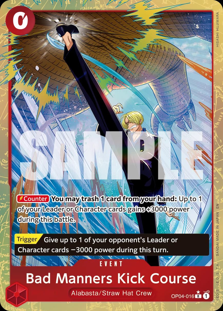 Bad Manners Kick Course (Alternate Art)