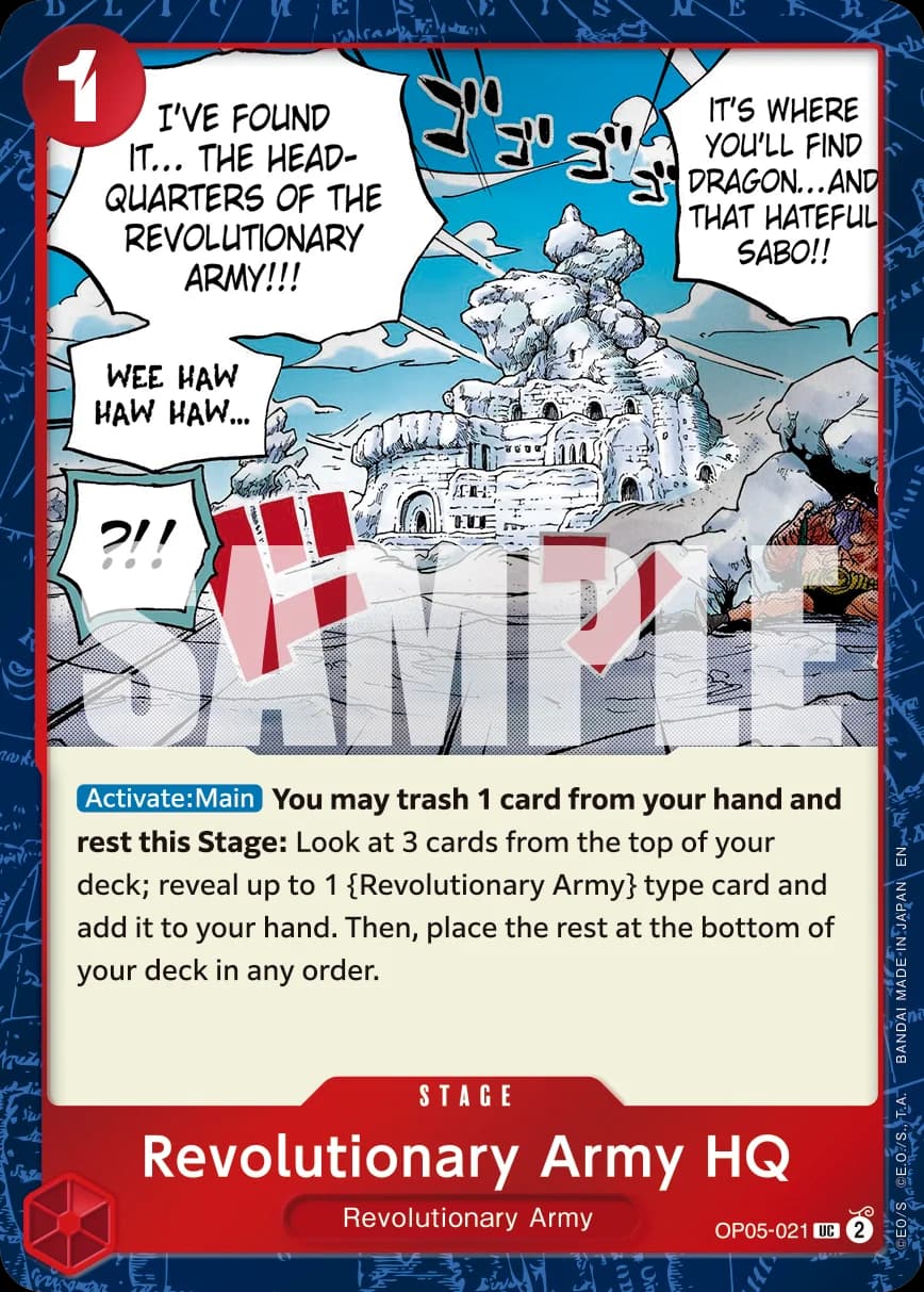 Revolutionary Army HQ (Reprint)