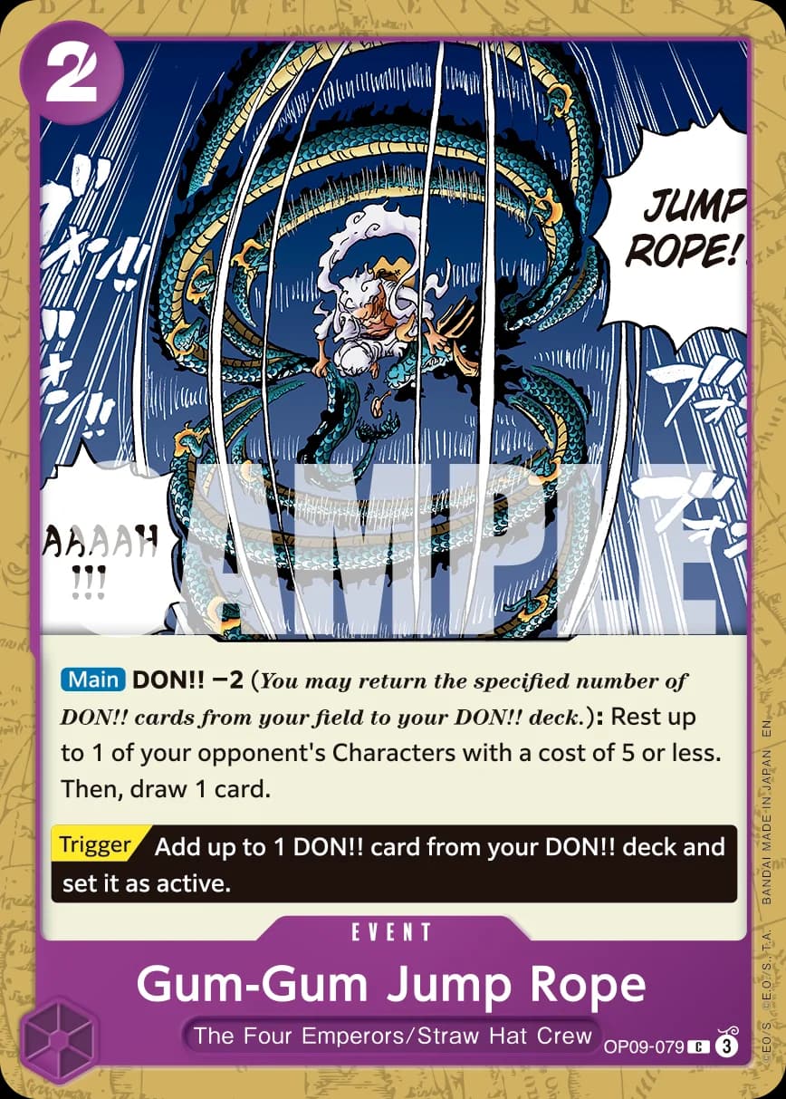 Gum-Gum Jump Rope (Pirate Foil)