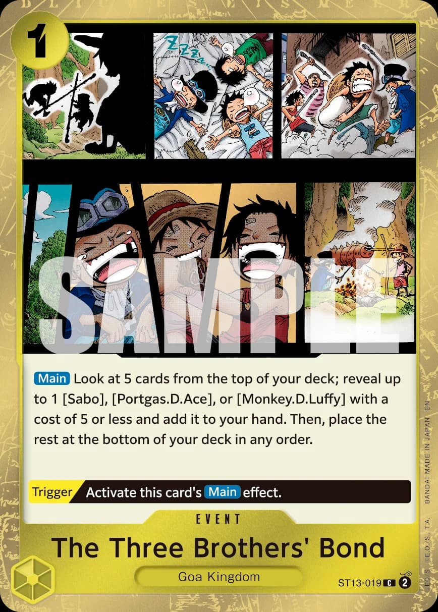 The Three Brothers' Bond (Pirate Foil)