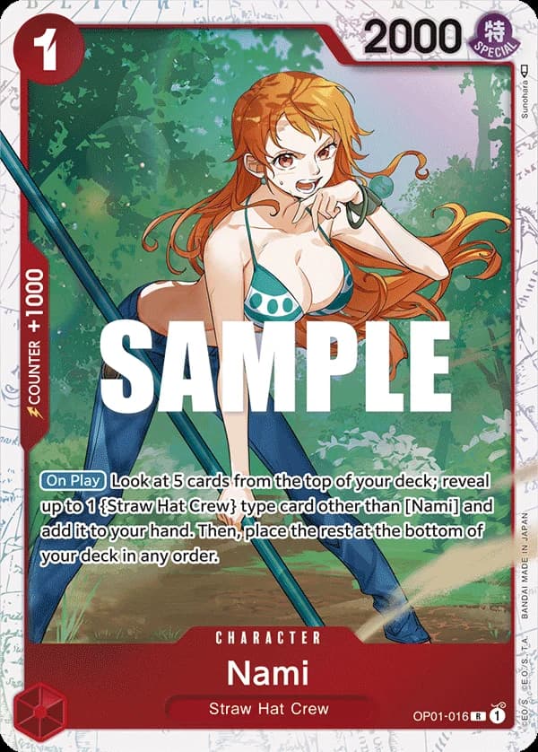Nami - OP01-016 (Alternate Art)