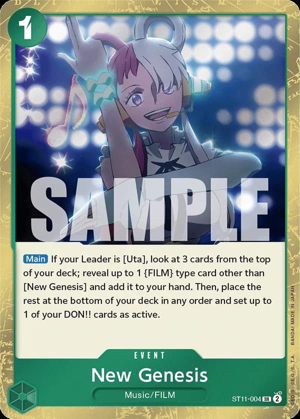 New Genesis (Starter Deck 11: Uta Deck Battle)