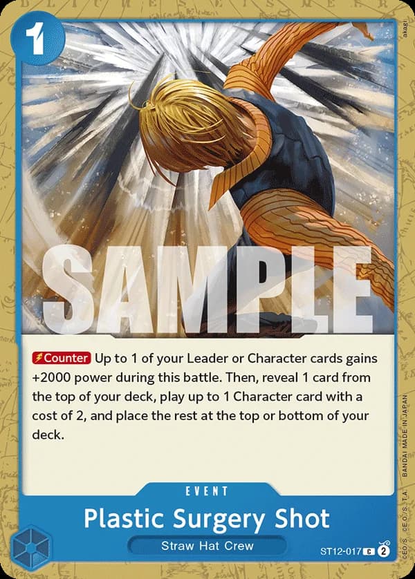 Plastic Surgery Shot - ST12-017 (Pirate Foil)