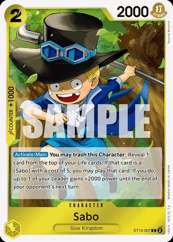 Sabo - ST13-007 (Reprint)