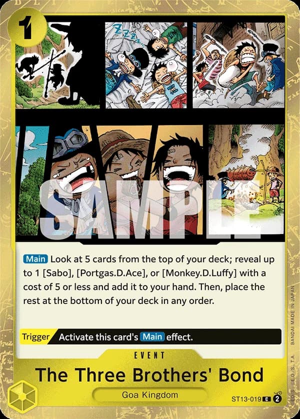 The Three Brothers' Bond (Reprint)