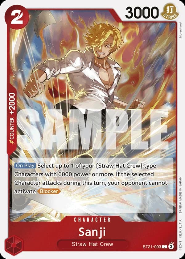 Sanji - ST21-003 (Pirate Foil)