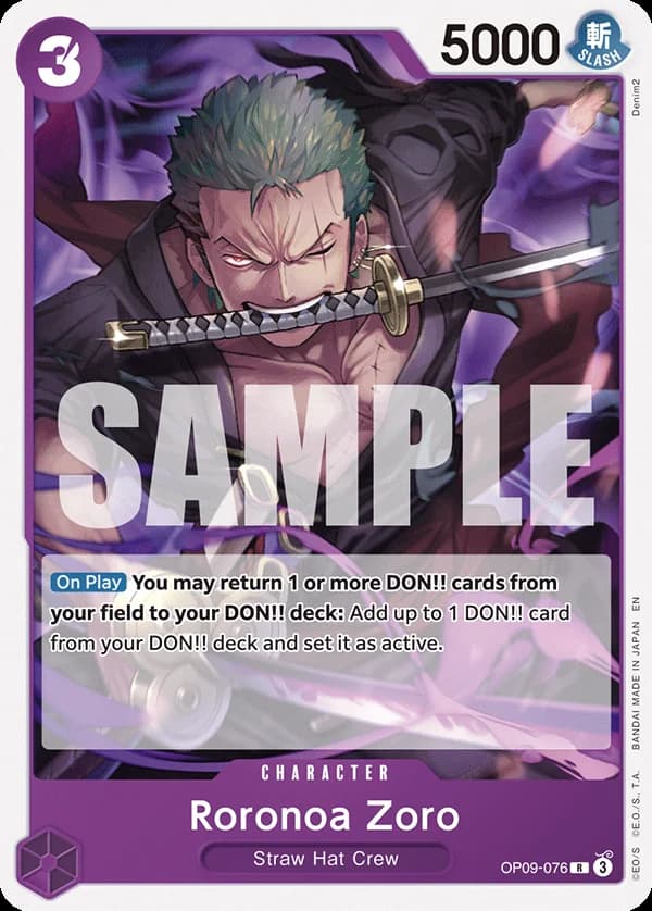 Roronoa Zoro (Welcome Pack Vol. 2)