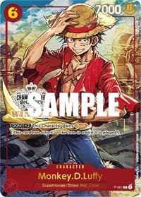 Monkey.D.Luffy (Store Championship Trophy Card)
