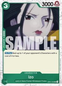 Izo (OP01-033) (Jolly Roger Foil)