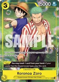 Roronoa Zoro (Learn Together Deck Set - Set Sail Event)